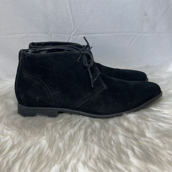 ASOS Design Black Suede Desert Boots Sz 6 - Picture 5 of 7